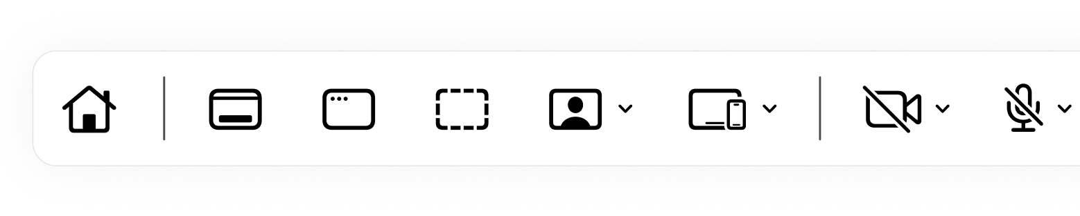 Capture with clarity interface